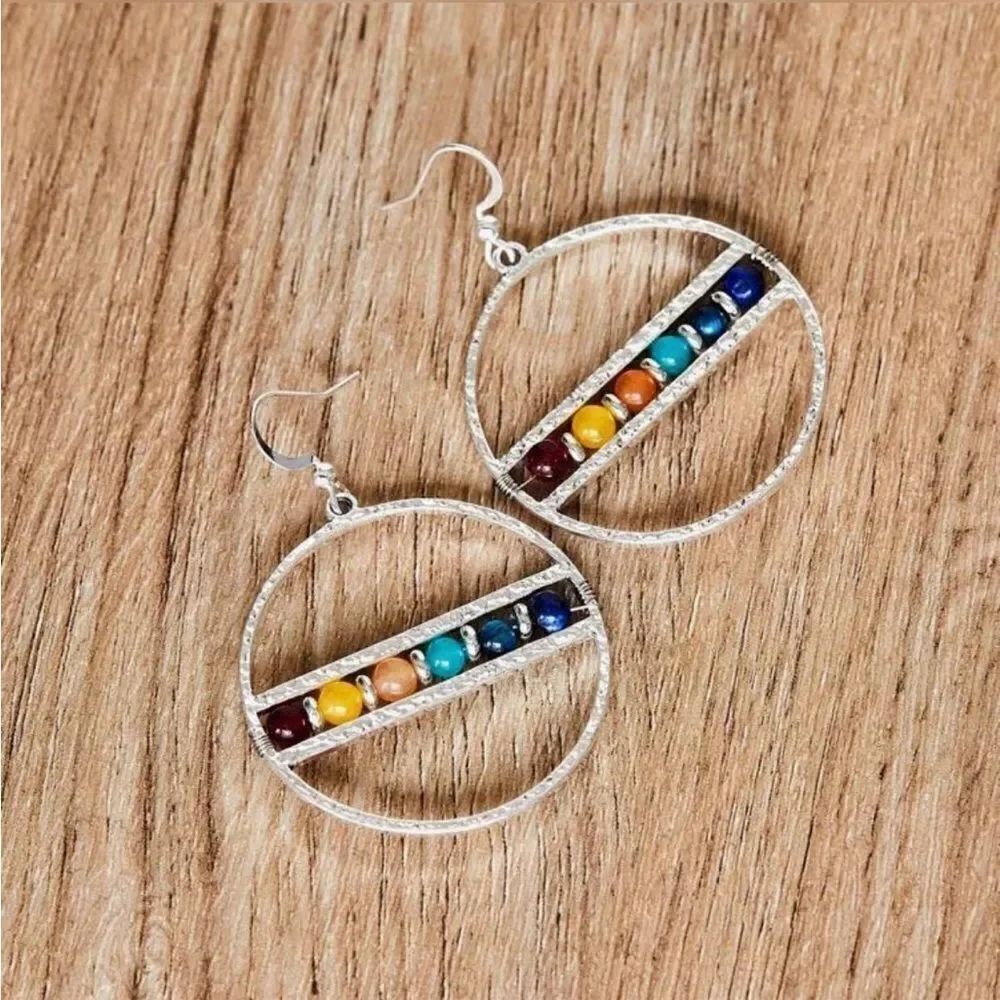 Boho dangle Earrings #1562